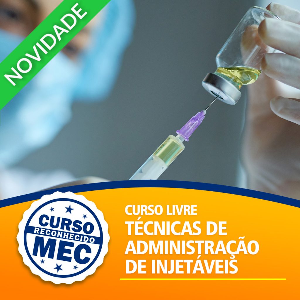 Curso de Administração de Injetáveis Grátis com Certificado Válido